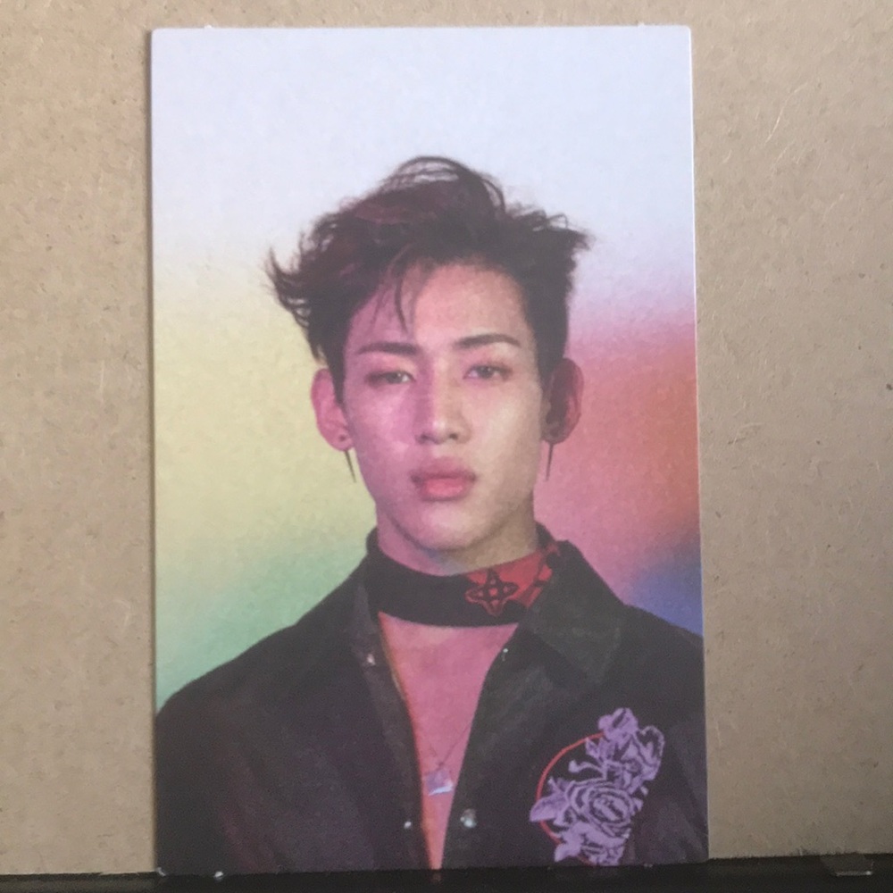 Got7 Bambam Eyes on you photo card